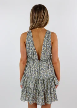 Storia Easy On Me Dress ★ Blue & Green Floral