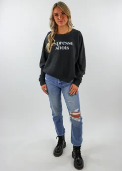 Project Social T Tops Reversible Shots Crewneck ★ Charcoal Grey 17 Project Social T Tops Reversible Shots Crewneck ★ Charcoal Grey