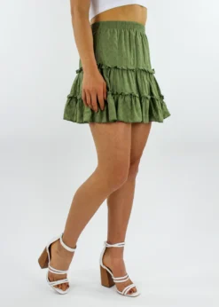 HYFVE Love Is Alive Skirt ★ Olive