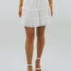 HYFVE Love Is Alive Skirt ★ White Bottoms