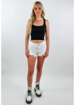 NIKIBIKI Get Wavey Top ★ Black Seamless Tops