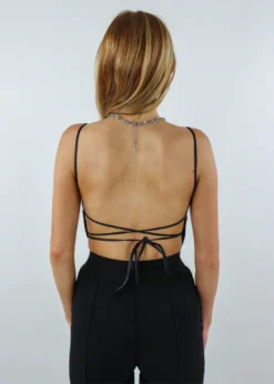 Western Fashion Give You Butterflies Top ★ Black