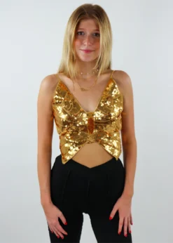 Western Fashion Give You Butterflies Top ★ Gold Bottoms 12 Western Fashion Give You Butterflies Top ★ Gold Bottoms