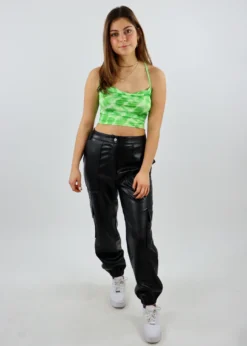 Stevenella Sale Totally Groovy Tank ★ Green Tie Dye