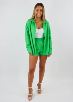 Emory Park Double Dare Top ★ Kelly Green