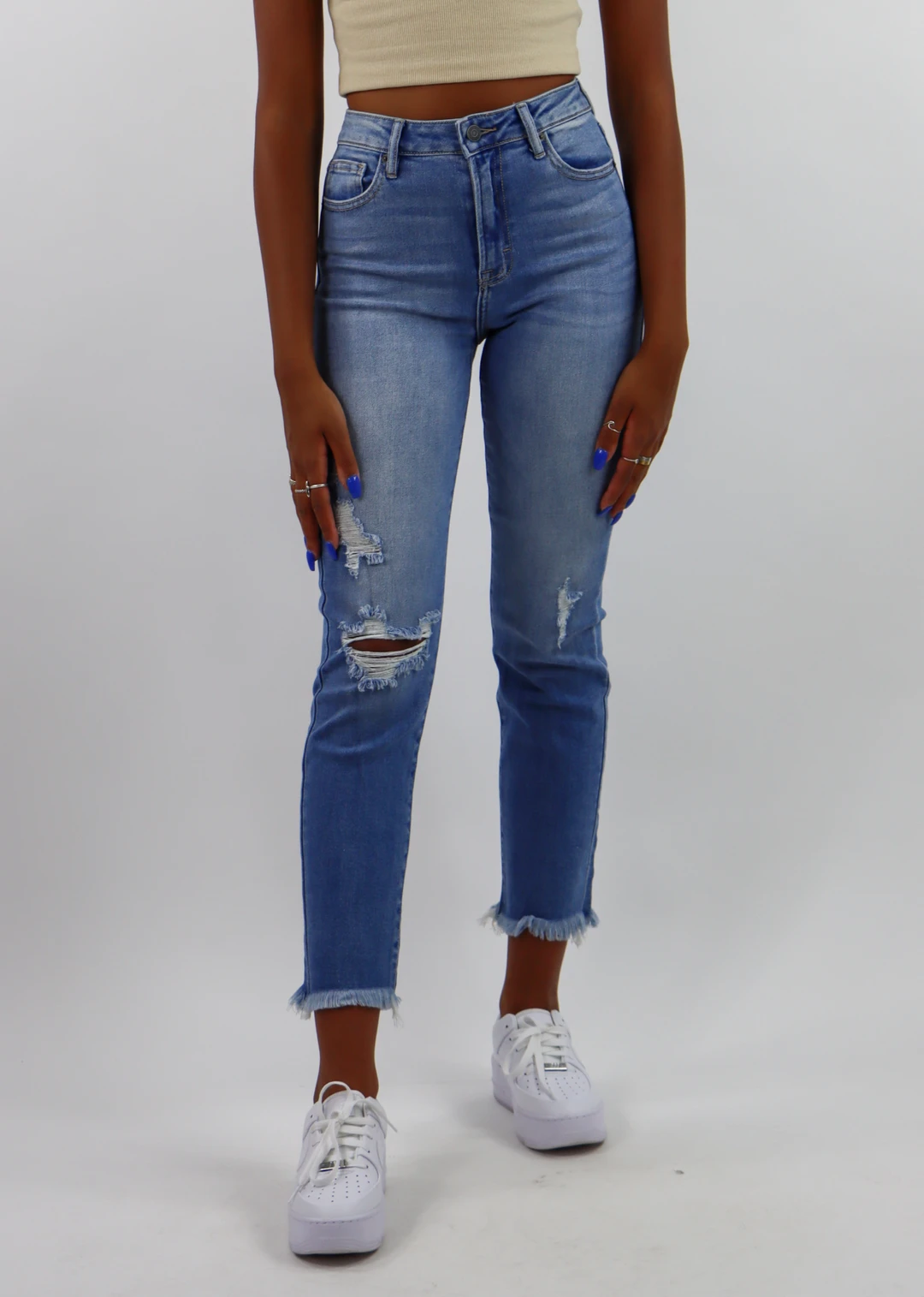 Hidden Jeans Bottoms Straight Shooter Jeans ★ Medium Wash Denim 3 Hidden Jeans Bottoms Straight Shooter Jeans ★ Medium Wash Denim