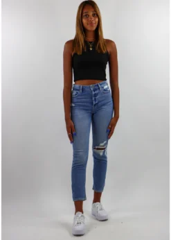 Hidden Jeans Every Day Straight Leg Jeans ★ Medium Wash Denim Bottoms