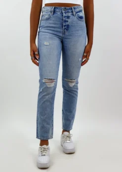 Hidden Jeans Good Old Days Straight Leg Jeans ★ Light Wash