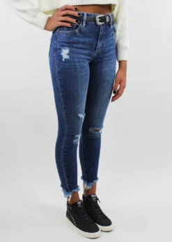 Hidden Jeans Bottoms American Girl Skinny Jean ★ Dark Wash Denim