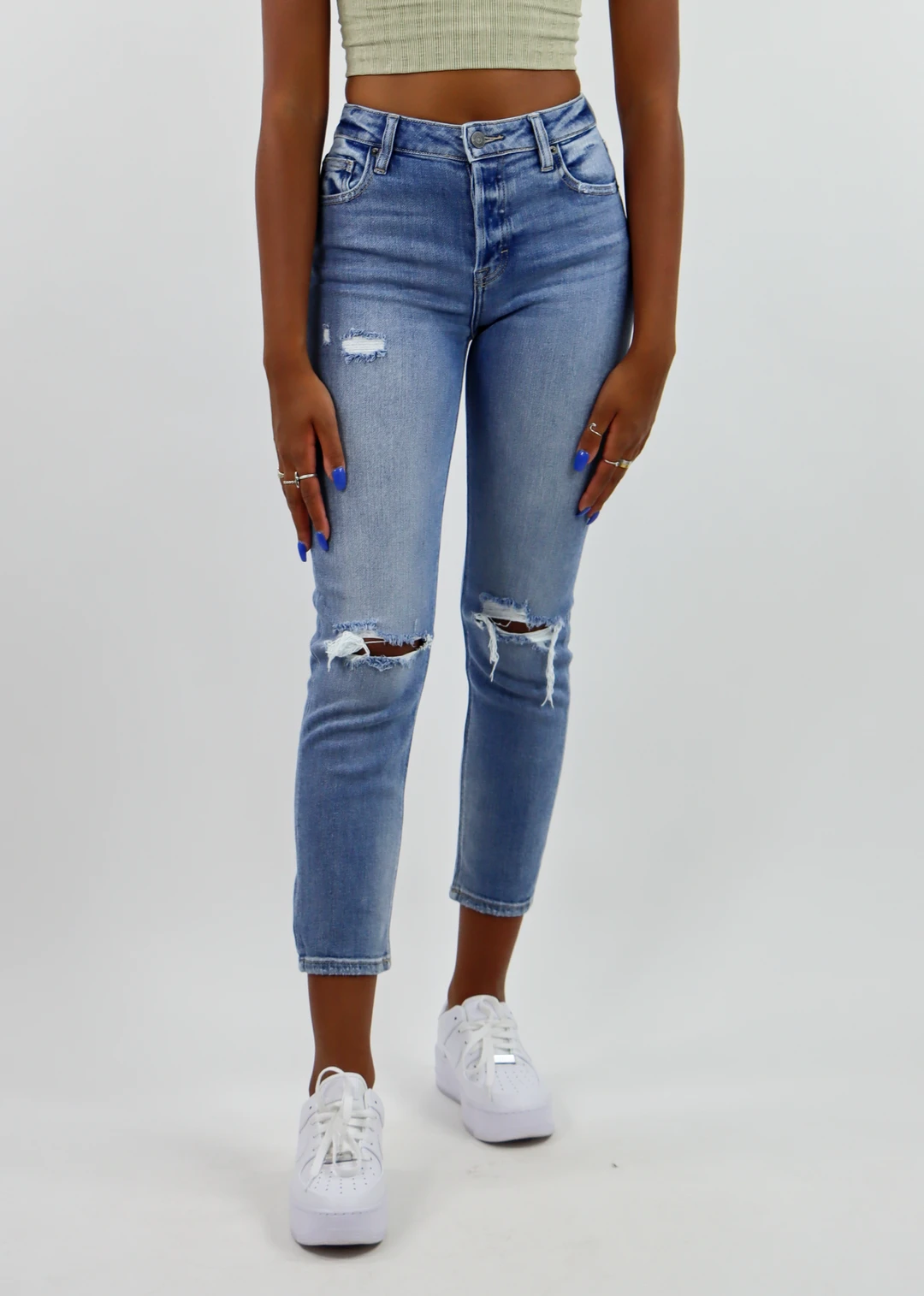 Hidden Jeans Genie In A Bottle Straight Leg Jeans ★ Medium Wash Denim Bottoms 3 Hidden Jeans Genie In A Bottle Straight Leg Jeans ★ Medium Wash Denim Bottoms