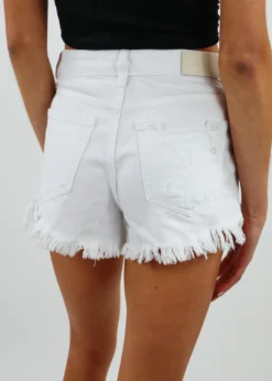 Hidden Jeans Newness Masterpiece Jean Shorts ★ White