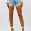 Hidden Jeans Newness Moment 4 Life Shorts ★ Light Wash