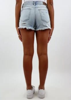 Hidden Jeans Bottoms Like A Rolling Stone Shorts ★ Light Wash Denim