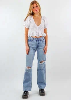 Hidden Jeans Newness Ridin Solo Straight Leg Jeans ★ Light Wash