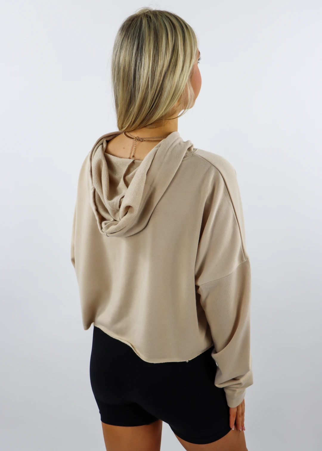 HYFVE Back Home Cropped Sweatshirt ★ Tan Tops 5 HYFVE Back Home Cropped Sweatshirt ★ Tan Tops