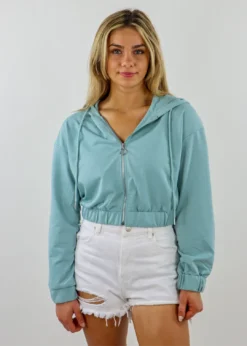 HYFVE Tops No Control Hoodie ★ Teal