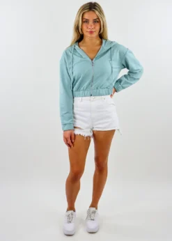 HYFVE Tops No Control Hoodie ★ Teal