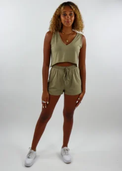 HYFVE Tops Run The World Set ★ Olive 9 HYFVE Tops Run The World Set ★ Olive