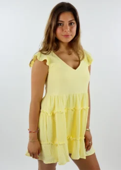 HYFVE Babydoll Dress V3 ★ Pastel Yellow