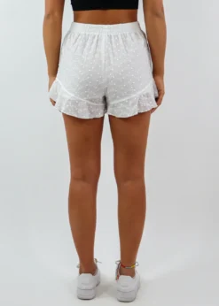 HYFVE Newness Saved You Shorts ★ White
