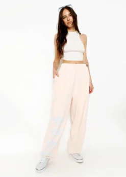 Newness Boys Lie Hopeless Romantic Sweatpants ★ Pink 17 Newness Boys Lie Hopeless Romantic Sweatpants ★ Pink