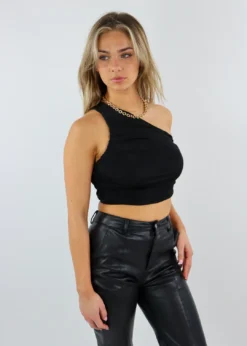 Rock N Rags Heads Will Roll Top ★ Black