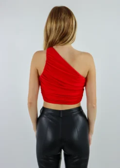 Stevenella Tops Heads Will Roll Top ★ Red