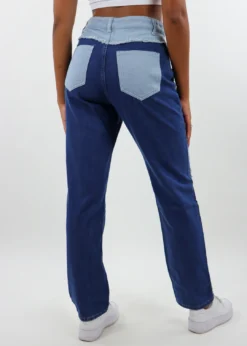 Blue Blush Good Feelings Jeans ★ Color Block Denim Newness