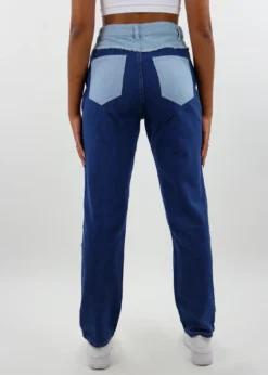 Blue Blush Good Feelings Jeans ★ Color Block Denim Newness