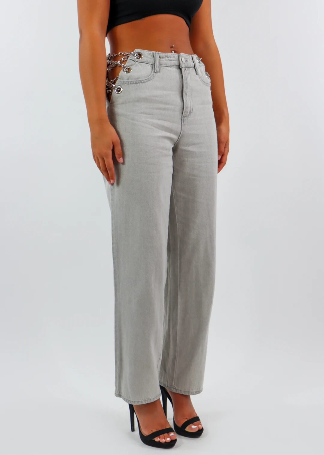 Blue Blush Block Your Number Jeans ★ Grey 9 Blue Blush Block Your Number Jeans ★ Grey