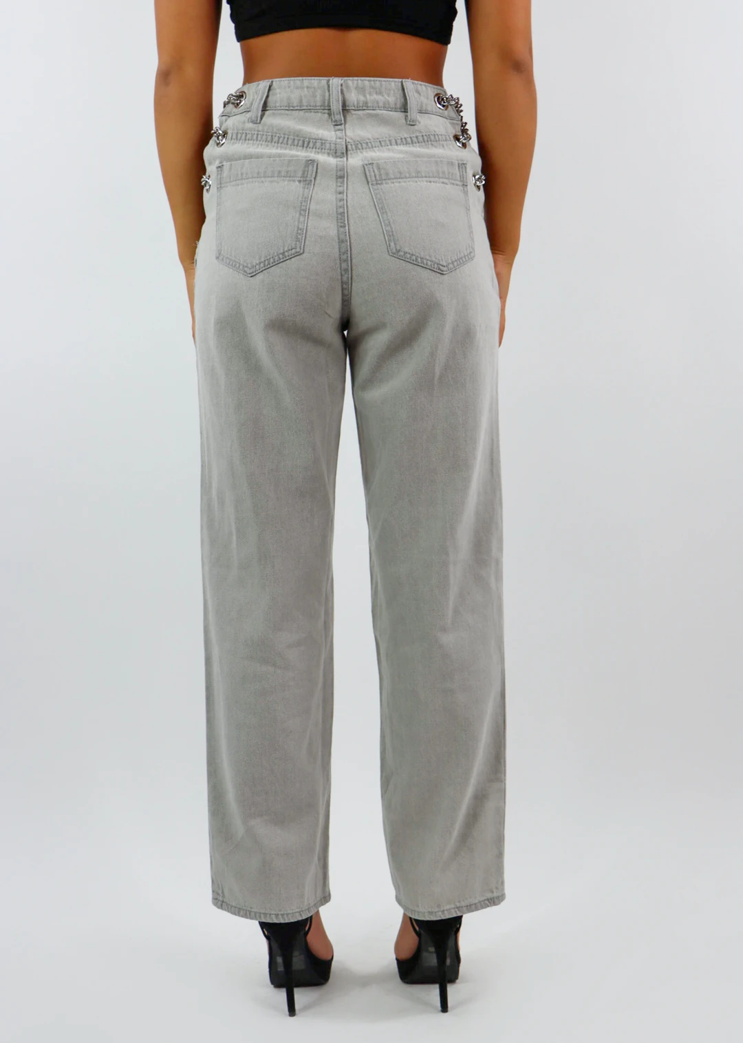 Blue Blush Block Your Number Jeans ★ Grey 10 Blue Blush Block Your Number Jeans ★ Grey