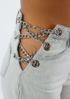 Blue Blush Block Your Number Jeans ★ Grey 15 Blue Blush Block Your Number Jeans ★ Grey