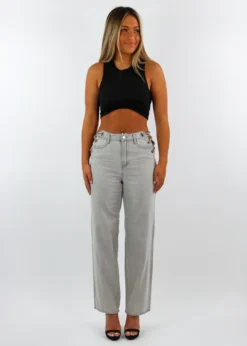 Blue Blush Block Your Number Jeans ★ Grey 19 Blue Blush Block Your Number Jeans ★ Grey