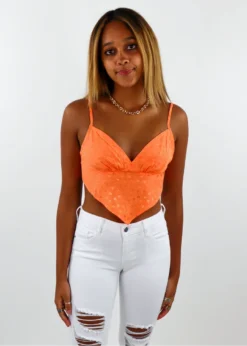 Blue Blush New Love Top ★ Neon Orange Sale 11 Blue Blush New Love Top ★ Neon Orange Sale