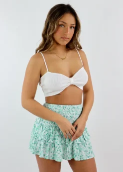 Blue Blush Real Thing Tank ★ White Newness