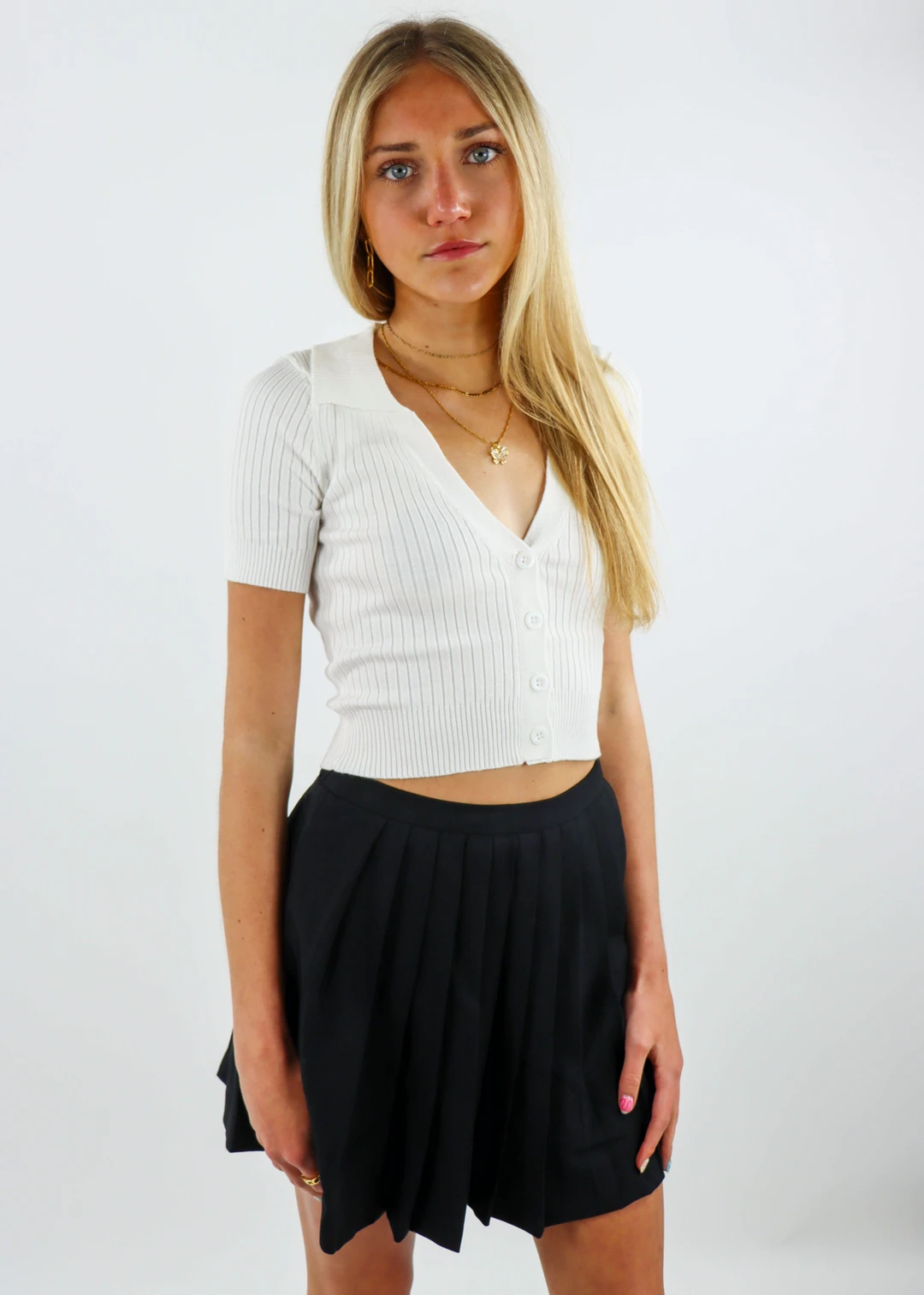 Emory Park You Can Sit With Us Short Sleeve Top ★ White Tops 6 Emory Park You Can Sit With Us Short Sleeve Top ★ White Tops