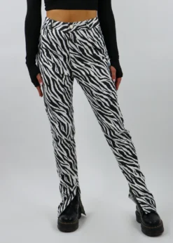Emory Park Imprint Jeans ★ Zebra Bottoms