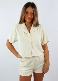 Emory Park Newness Finer Things Top ★ Cream