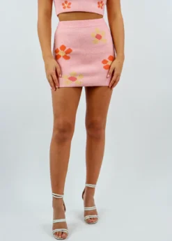 Emory Park Newness Flower Shop Skirt ★ Pink