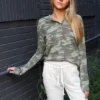 Vintage Havana Tops Hide And Seek Long Sleeve Thermal Henley ★ Camo 1 Vintage Havana Tops Hide And Seek Long Sleeve Thermal Henley ★ Camo