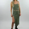 Motel Dresses A Touch Of Silk Dress ★ Olive