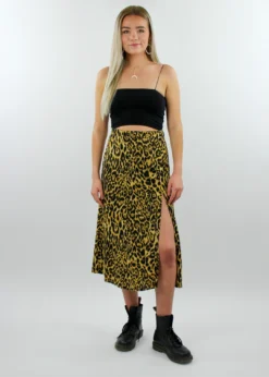 Motel Skirts Maneater Skirt ★ Leopard 15 Motel Skirts Maneater Skirt ★ Leopard
