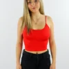 NIKIBIKI Work It Out Low Back Tank Top ★ Red Tops 1 NIKIBIKI Work It Out Low Back Tank Top ★ Red Tops