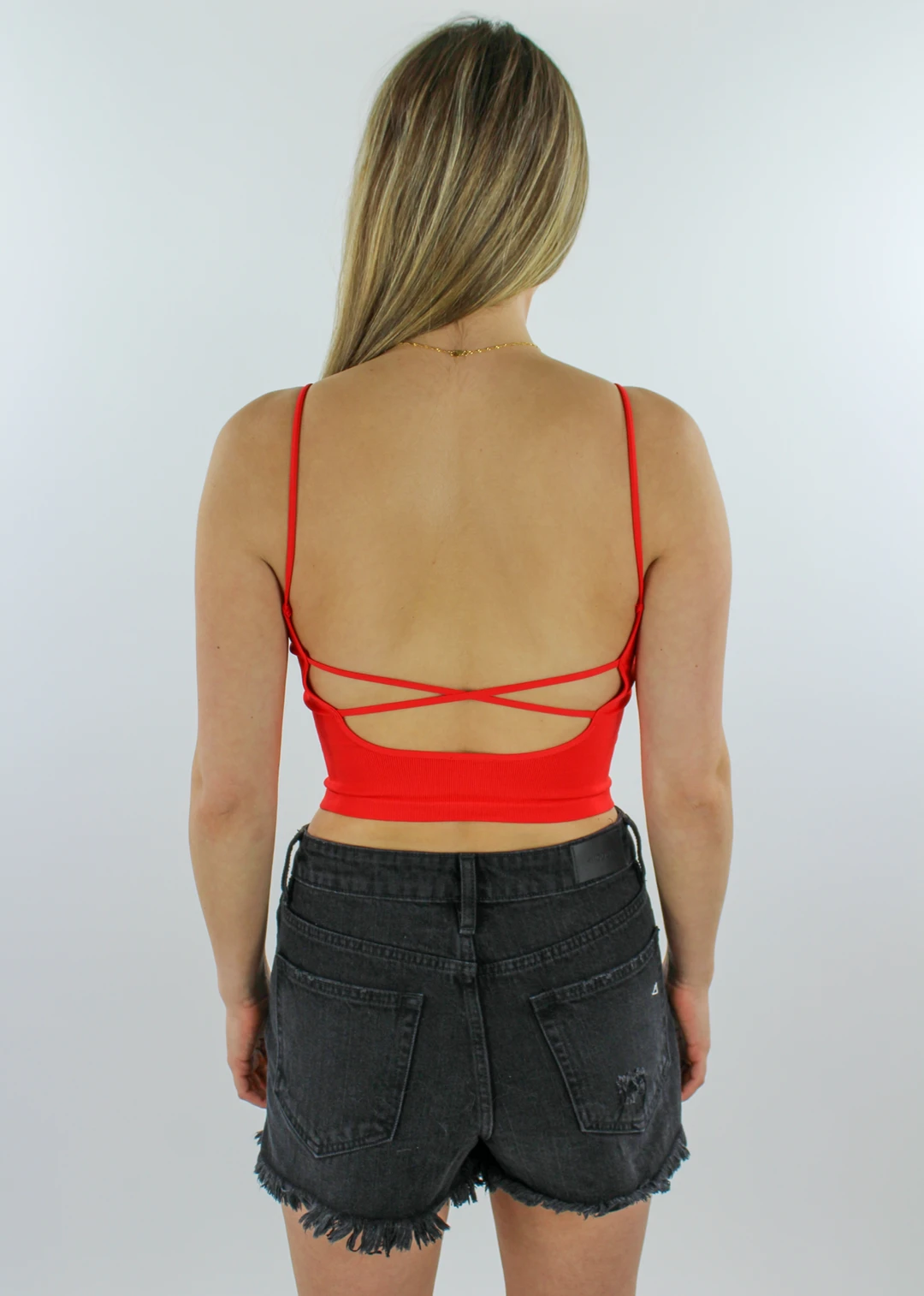 NIKIBIKI Work It Out Low Back Tank Top ★ Red Tops 6 NIKIBIKI Work It Out Low Back Tank Top ★ Red Tops