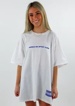 Mayfair Group Mayfair Smile You're On Camera Tee ★ One Size 8 Mayfair Group Mayfair Smile You're On Camera Tee ★ One Size