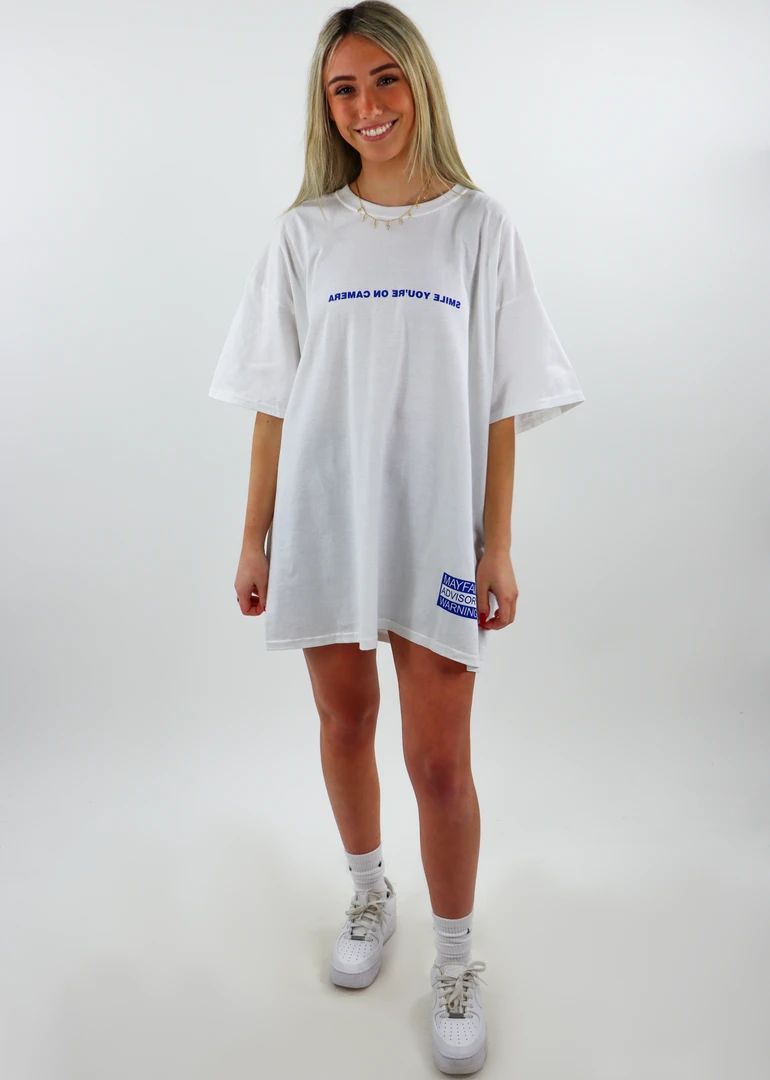 Mayfair Group Mayfair Smile You're On Camera Tee ★ One Size 7 Mayfair Group Mayfair Smile You're On Camera Tee ★ One Size