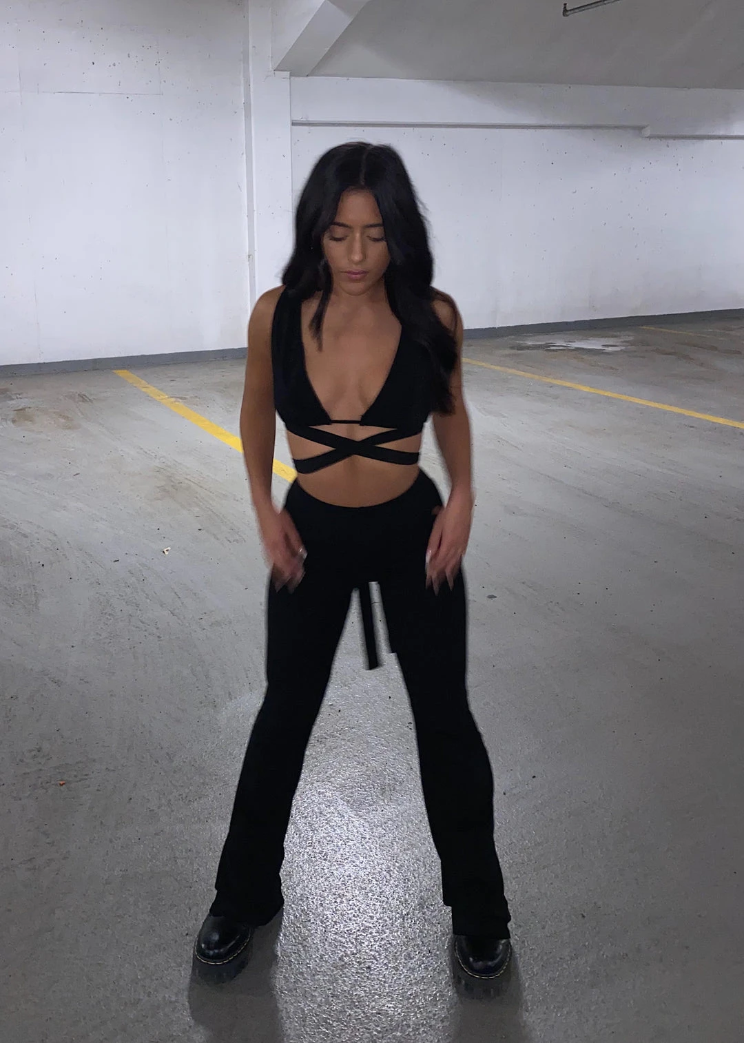 Pepper Mayo Tops Burning Up Halter Top ★ Black 8 Pepper Mayo Tops Burning Up Halter Top ★ Black