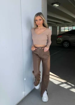 The Kript Bottoms Fire & Desire Pants ★ Brown