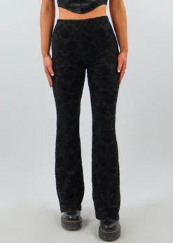 Motel Black Rose Pants ★ Black Bottoms