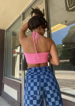 Pepper Mayo Beautiful Stranger Halter Top ★ Pink